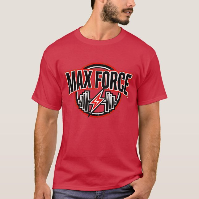 Max Force Gym Logo Tee (Front)