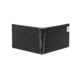MAX Grey Wave - Carbon Fiber Wallet with RFID (Back)