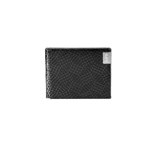 MAX Grey Wave - Carbon Fiber Wallet with RFID (Front)