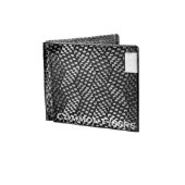 MAX Grey Wave - Carbon Fiber Wallet with RFID (Front Open)