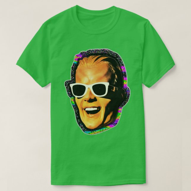 MAX HEADROOM 80s Cult TV Show T-Shirt (Design Front)