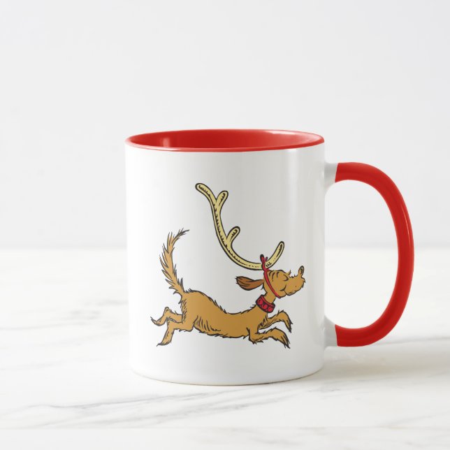 Max Holiday Run Mug (Right)