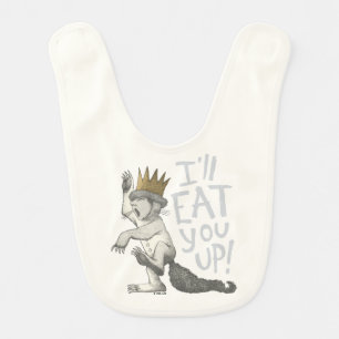 Max I'll Eat You Up! Baby Bib