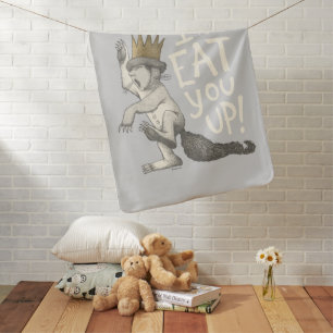 Max I'll Eat You Up! Baby Blanket