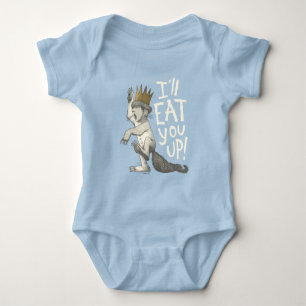 Max I'll Eat You Up! Baby Bodysuit