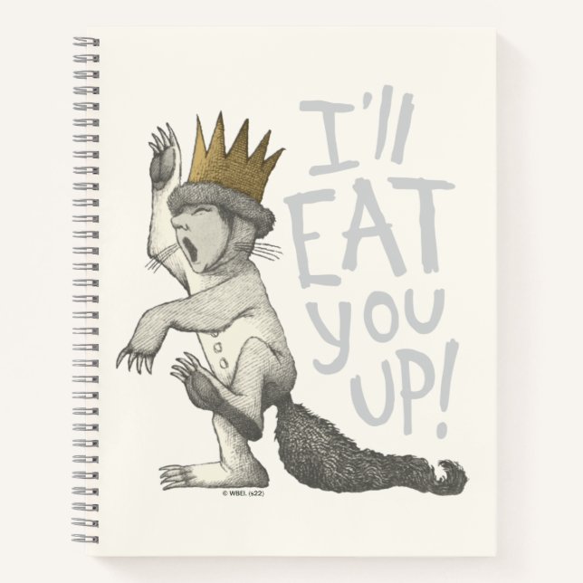 Max | I'll Eat You Up! Notebook (Front)