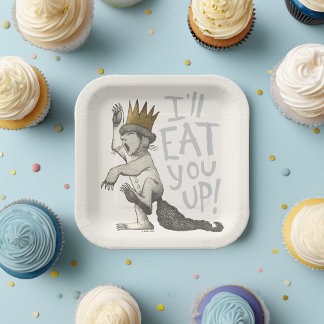 Max | I'll Eat You Up! Paper Plates