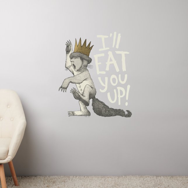 Max | I'll Eat You Up! Wall Decal (Living Room 2)