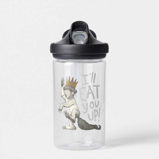 Max | I'll Eat You Up! Water Bottle (Front)