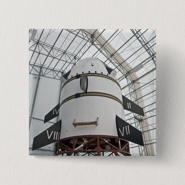 Max Launch Abort System vehicle Pinback Button (Front)