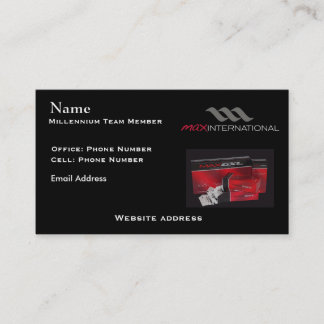 Max Millennium Team Business Card