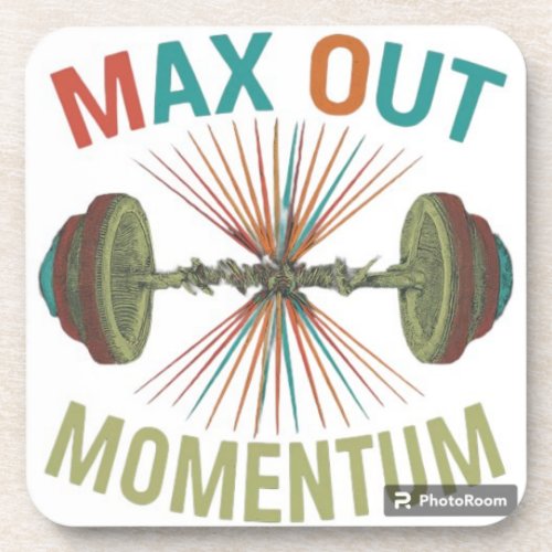 Max out Momentum Beverage Coaster