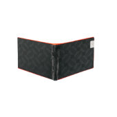 MAX Red Track - Carbon Fiber Wallet with RFID (Back)