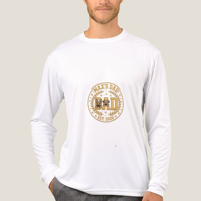 Max s dad   tshirt for men (Front)
