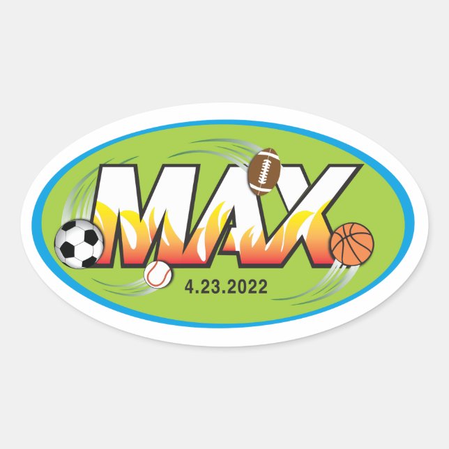Max sticker (Front)