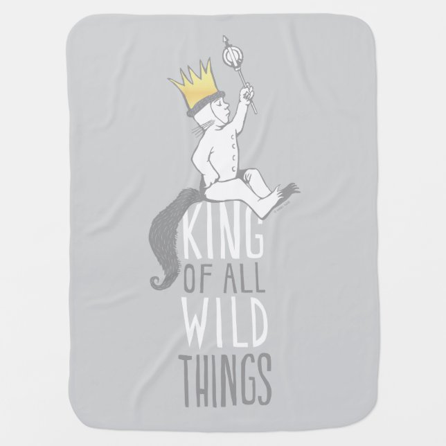 Max | The King of All Wild Things Baby Blanket (Front)