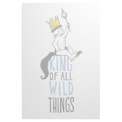 Max  The King of All Wild Things _ Blue Gallery Wrap