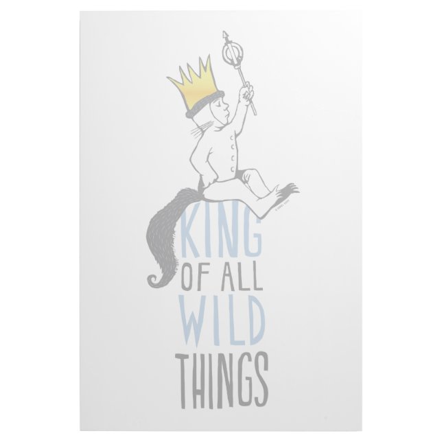 Max | The King of All Wild Things - Blue Gallery Wrap (Front)
