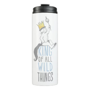 Max The King of All Wild Things - Blue Thermal Tumbler