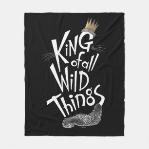 Max   The King of All Wild Things Fleece Blanket