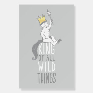 Max The King of All Wild Things Foam Board