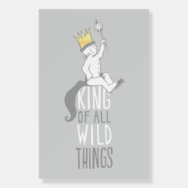 Max | The King of All Wild Things Foam Board (Front)
