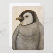 Max the penguin flat card (Front/Back)