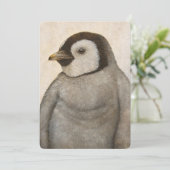 Max the penguin flat card (Standing Front)