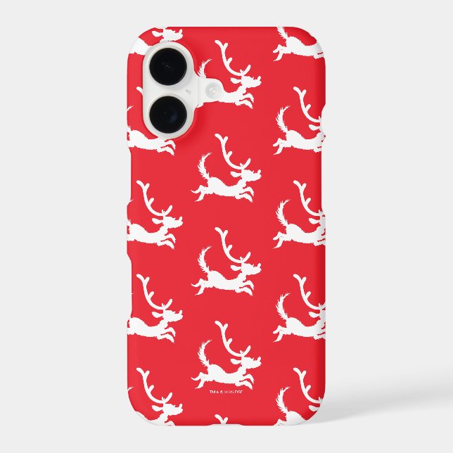 Max the Reindeer Silhouette Case-Mate iPhone Case (Back)