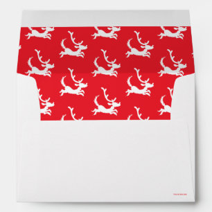 Max the Reindeer Silhouette Envelope