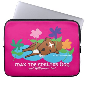 Max & Willamena's Neoprene Laptop Sleeve 13 inch