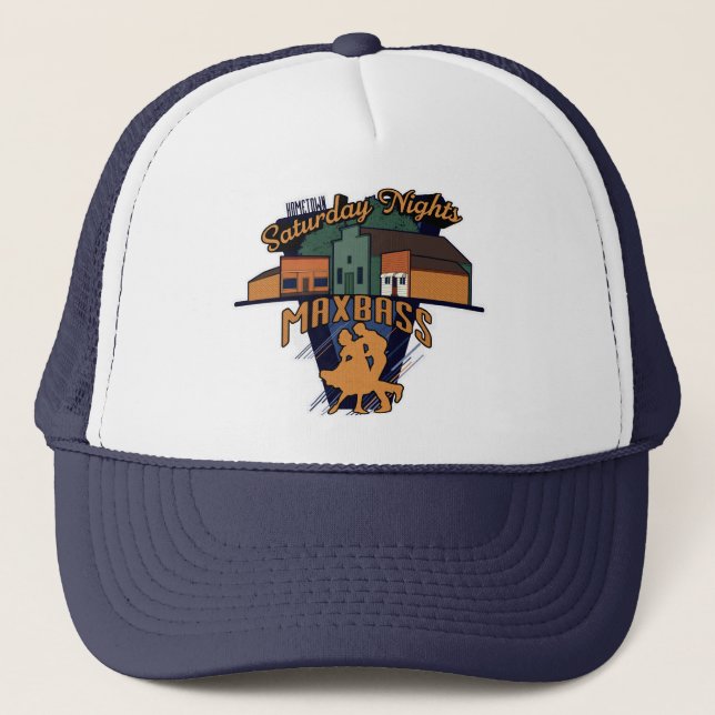 Maxbass Saturday Nights Trucker Hat (Front)
