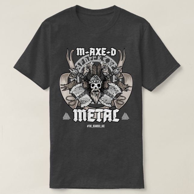 MAxeD Metal Pullover Hoodie (Design Front)