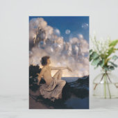 Maxfield Parrish Air Castles 1904 Vintage Fantasy  (Standing Front)