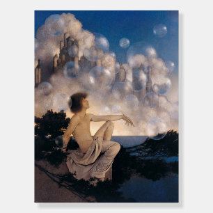 Maxfield Parrish Air Castles 1904 Vintage Fantasy Foam Board