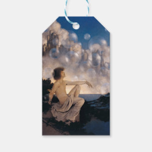 Maxfield Parrish Air Castles 1904 Vintage Fantasy Gift Tags
