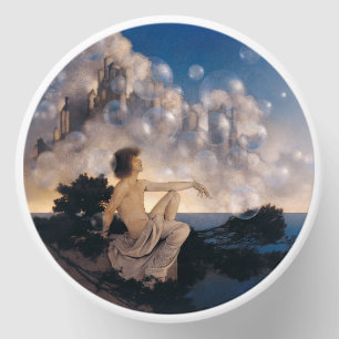 Maxfield Parrish Air Castles 1904 Vintage Fantasy  Mini Candle Favors