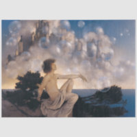 Maxfield Parrish Air Castles 1904 Vintage Fantasy