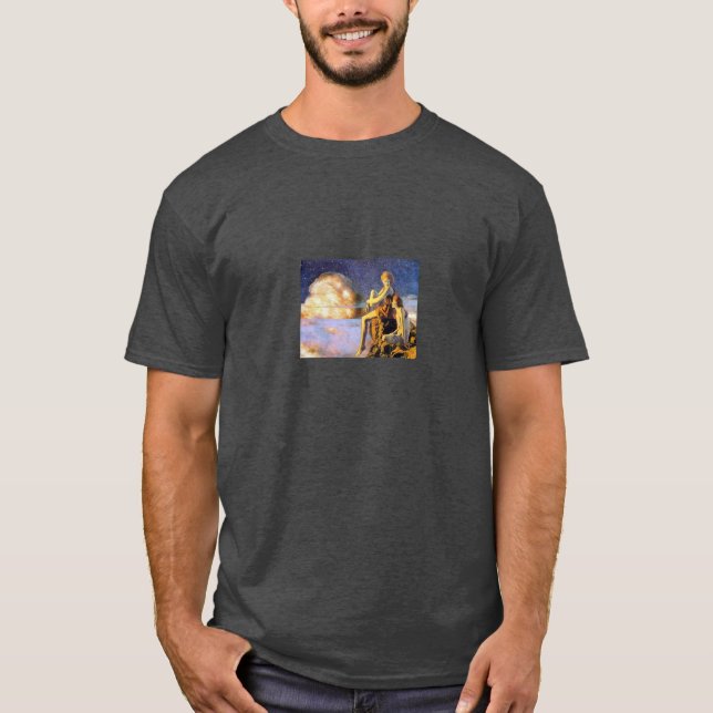 Maxfield Parrish - Contentment T-Shirt (Front)