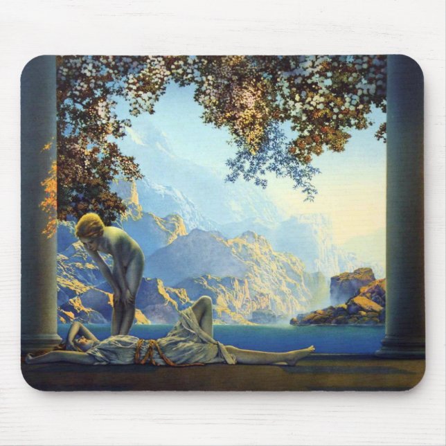 Maxfield Parrish Daybreak Mouse Pad (Front)