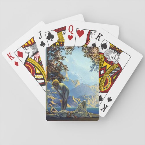 Maxfield Parrish Daybreak Playing Cards