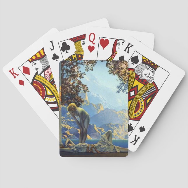 Maxfield Parrish Daybreak Poker Cards (Back)