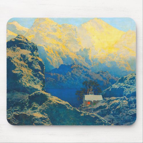 Maxfield Parrish Getting Away From it All 1941 Mouse Pad