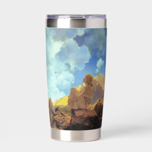 Maxfield Parrish Morning 1922 Cloud Blue Fine Art Insulated Tumbler