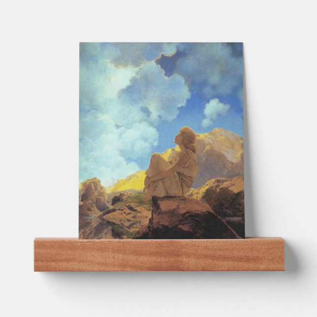 Maxfield Parrish Morning 1922 Cloud Blue Fine Art Picture Ledge (Front)