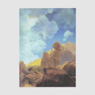 Maxfield Parrish Morning 1922 Cloud Blue Fine Art Tissue Paper