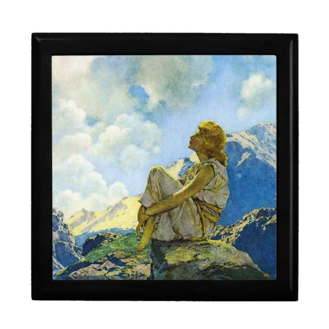 Maxfield Parrish, Morning - Keepsake/Gift Box (Front)