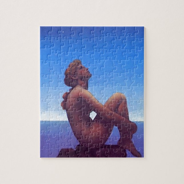 "Maxfield Parrish Stars" Jigsaw Puzzle (Vertical)