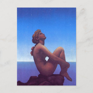 "Maxfield Parrish Stars" Postcard