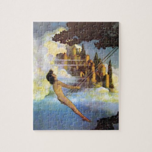 Maxfield Parrish The Dinky Bird Vintage Book Jigsaw Puzzle